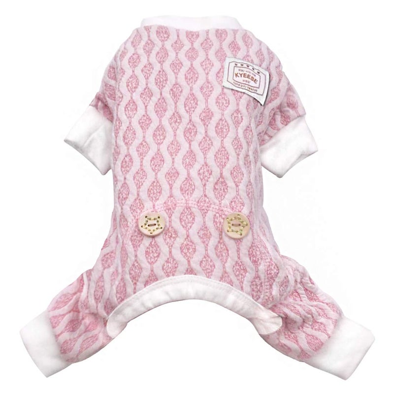 KYEESE Dog Pajamas Medium Dog Pjs Onesie 4 Legs Jumpsuits Dog Apparel - Image 1